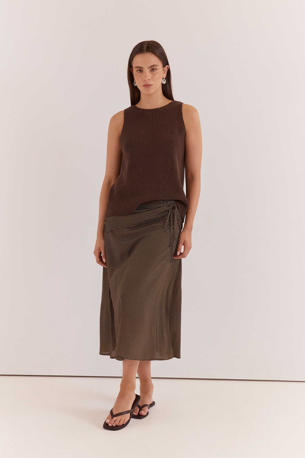 Oriana Ruched Waist Skirt