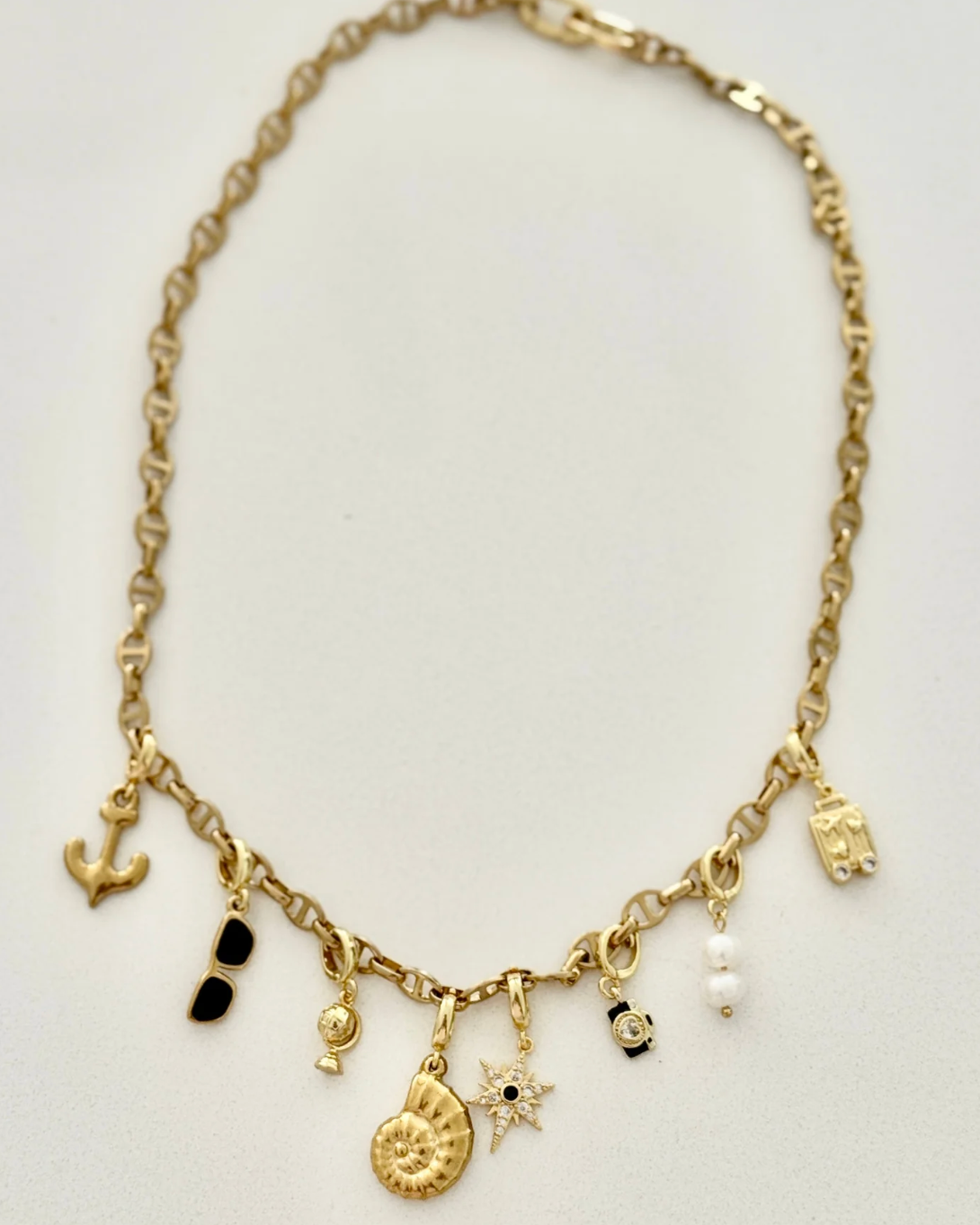 Bon Voyage Charm Necklace