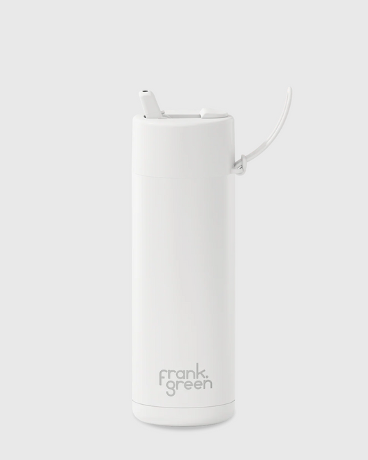 Frank Green Drink Bottle in Cloud 595ML