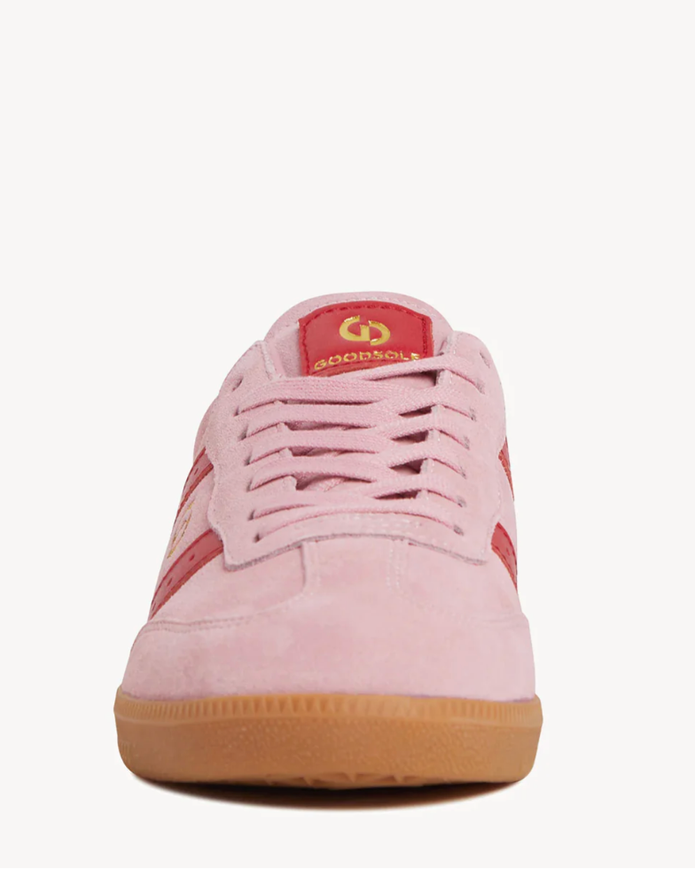 GOODSOLE 2001 Parallel Sneaker Pink/Red Suede