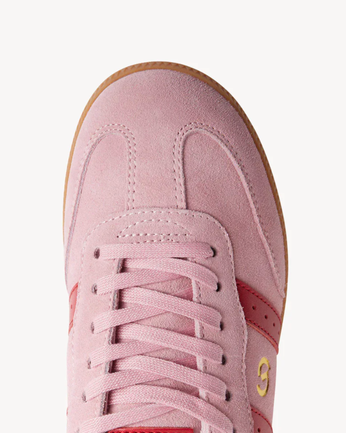 GOODSOLE 2001 Parallel Sneaker Pink/Red Suede