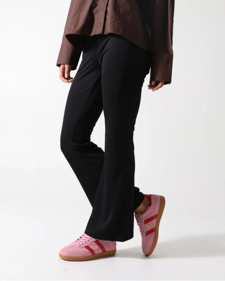 GOODSOLE 2001 Parallel Sneaker Pink/Red Suede