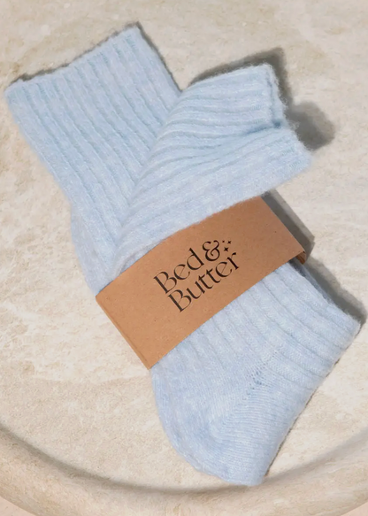 The Comfiest Socks in Blue