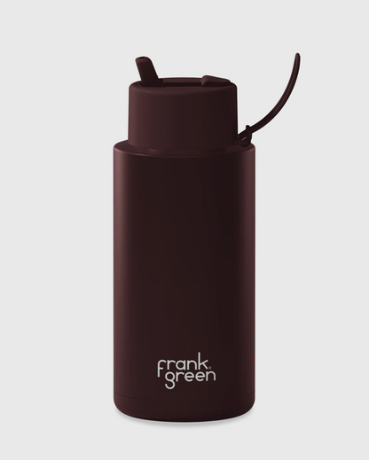 Frank Green Drink Bottle in Chocolate 1L