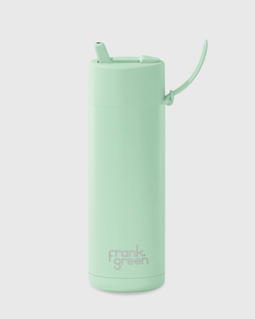Frank Green Drink Bottle in Mint Gelato 595ML