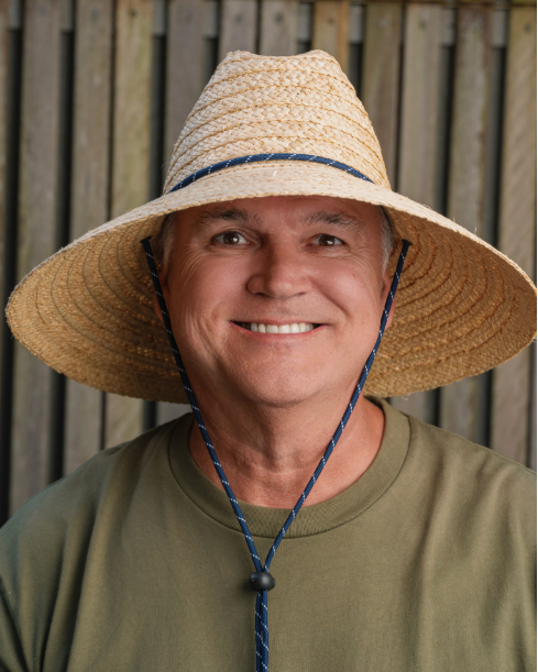 Lifeguard Raffia Chin Strap Hat