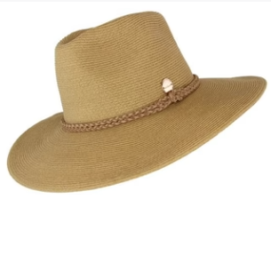 Rachael Panama Hat in Caramel