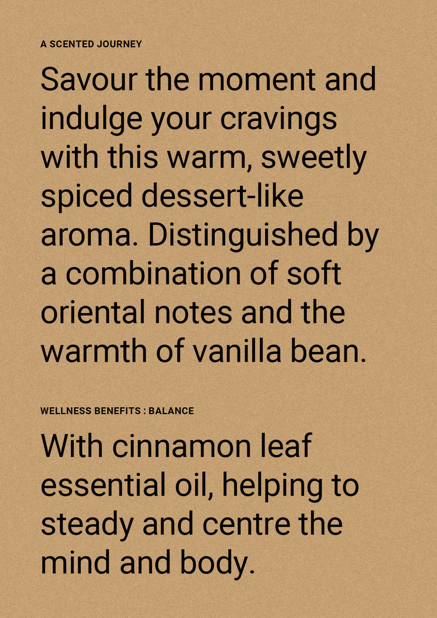 BALANCE | Cinnamon & Vanilla Bean Luxe Hand Cream 75ml