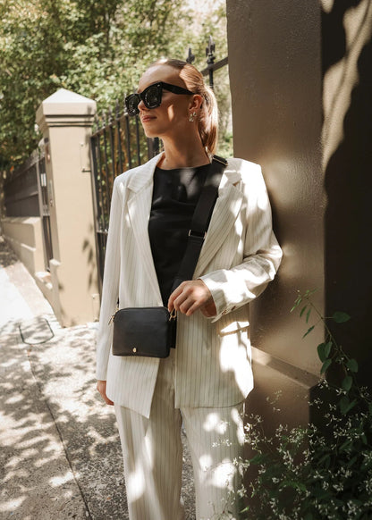 Missy Hugo Crossbody Bag in Black by Zjoosh