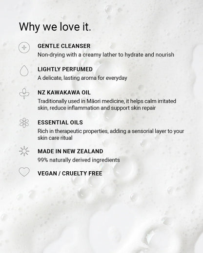UNWIND | Coconut & Water Flower Luxe Body Wash 500ml