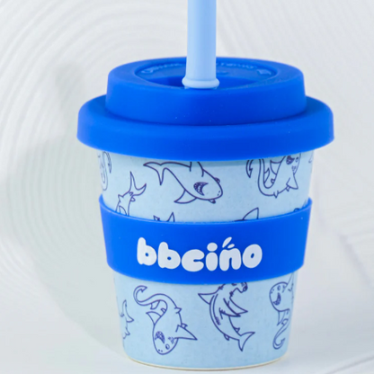 BBcino Reusable Cup: Mini Shark (120mL)
