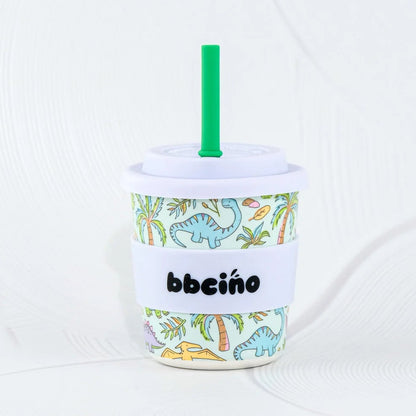 BBcino Reusable Cup: Midi SIP-A-SAURUS DINO (240mL)