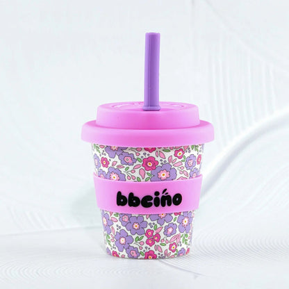 BBcino Reusable Cup: Mini BLOOM FLORAL (120mL)