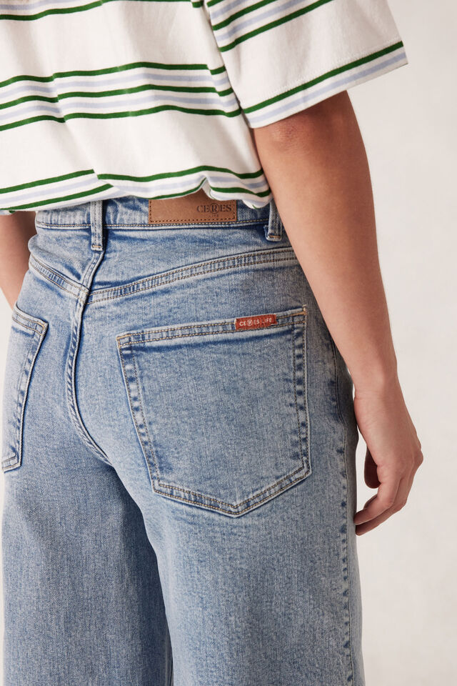 Evie Wide Leg Jean by Ceres Life