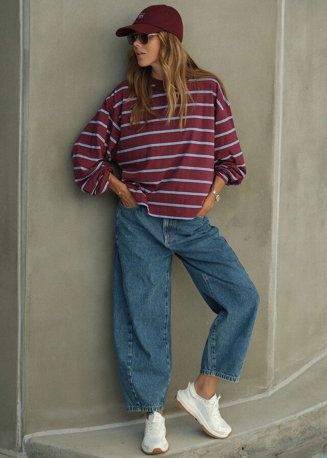 Maggie Barrel Leg Jean by Ceres Life