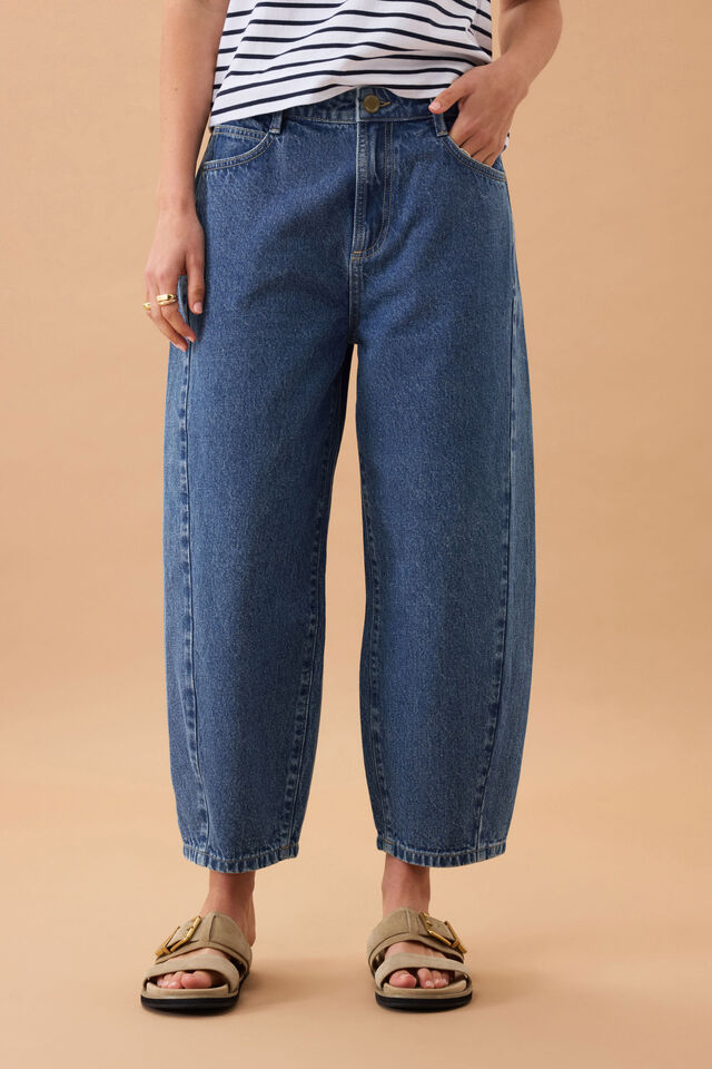 Maggie Barrel Leg Jean by Ceres Life