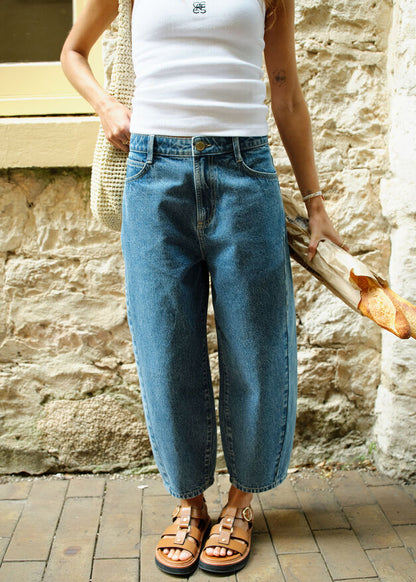 Maggie Barrel Leg Jean by Ceres Life