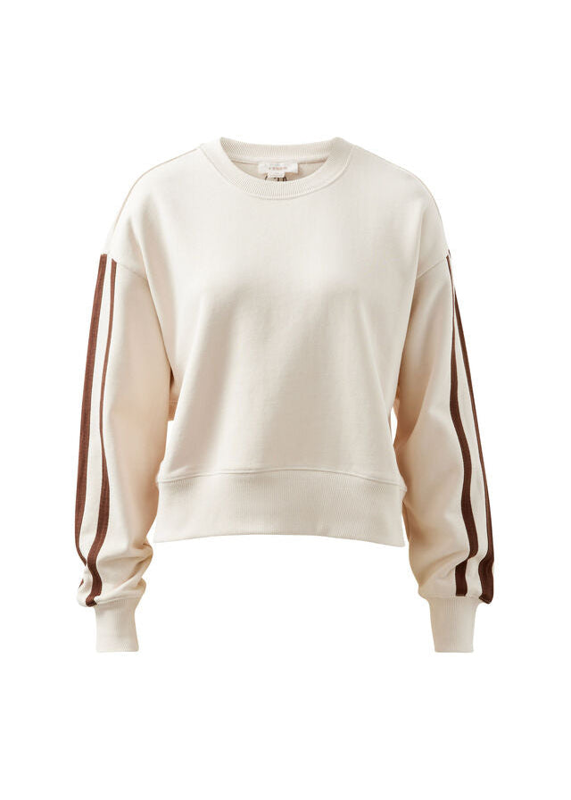 Sasha Sporty Slouchy Crew in Buff by Ceres Life