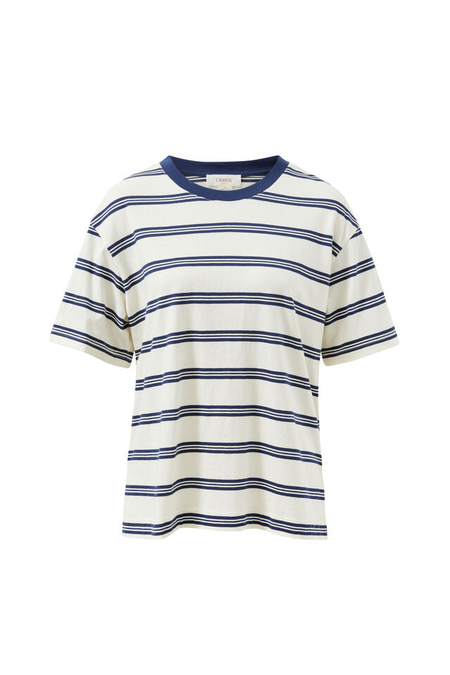 Stevie Stripe Tee by Ceres Life