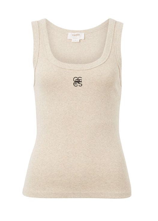 Zoe Tank in Oat by Ceres Life