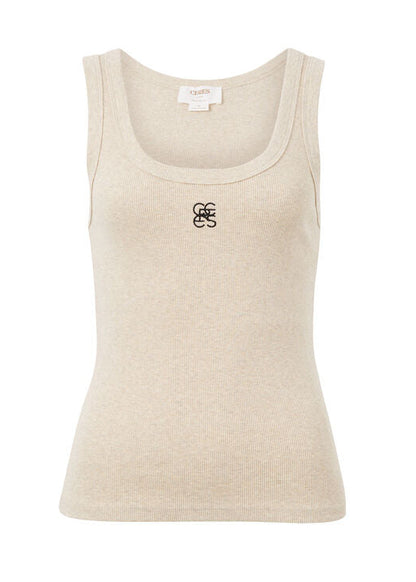 Zoe Tank in Oat by Ceres Life