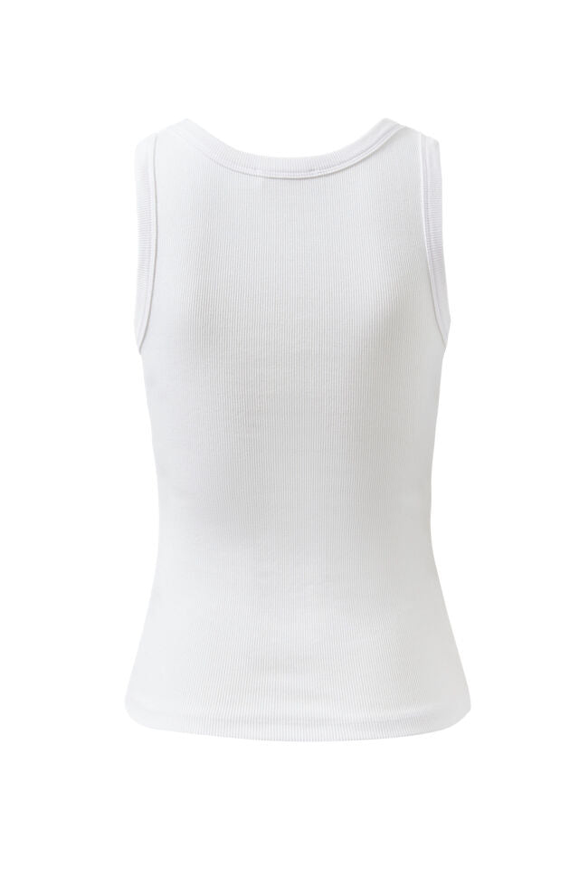 Zoe Tank in White by Ceres Life