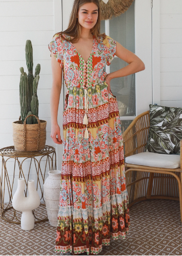 Jenny Maxi Dress by Dreamcatcher