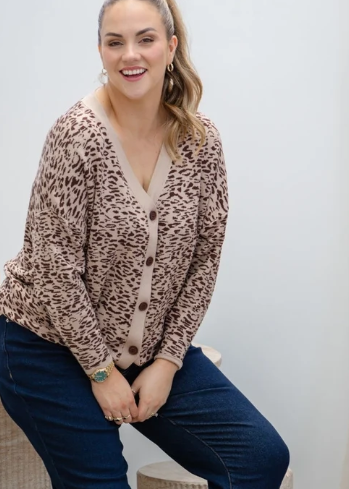 Tammy Cardigan Choco-Cream