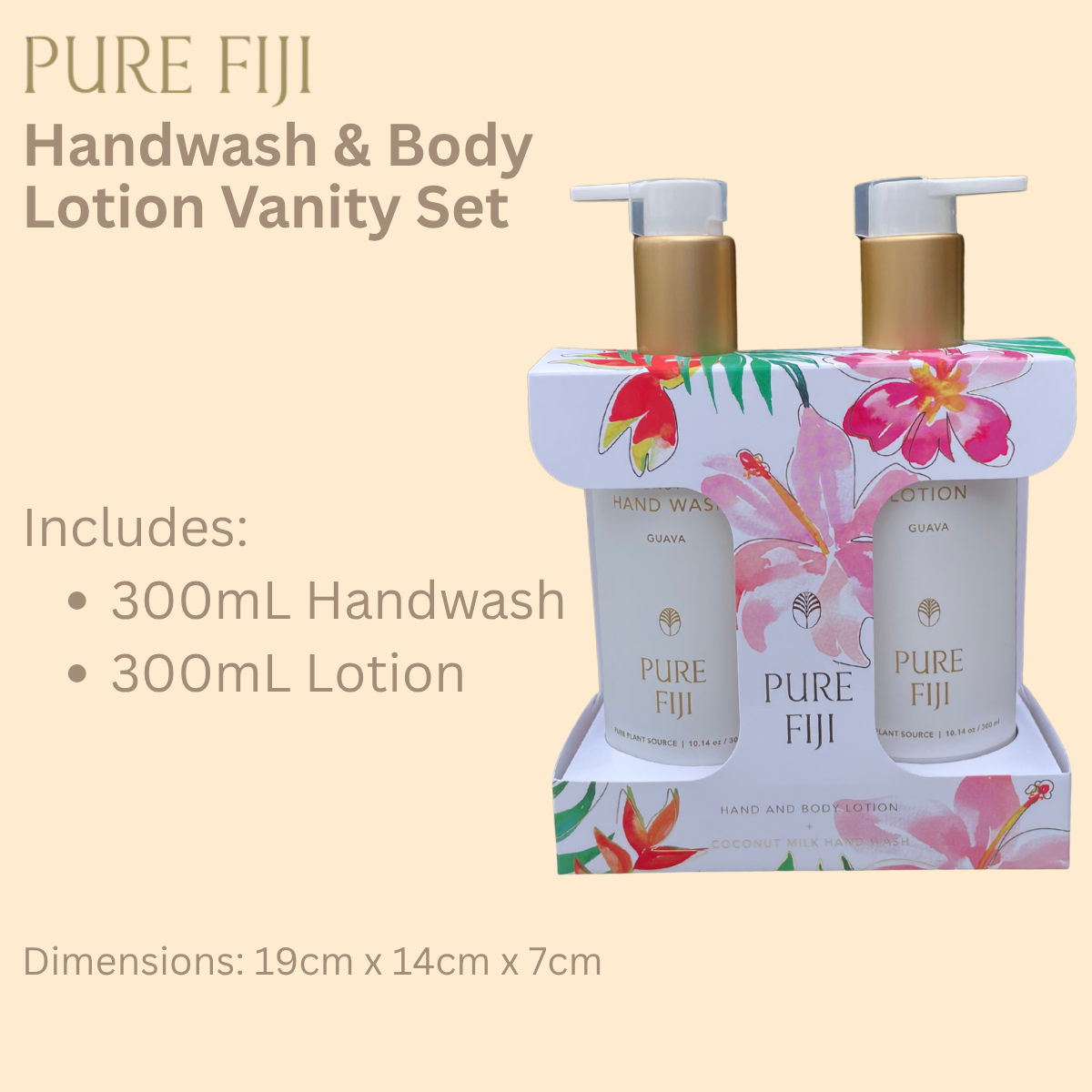 Handwash & Lotion Duo Pure Fiji