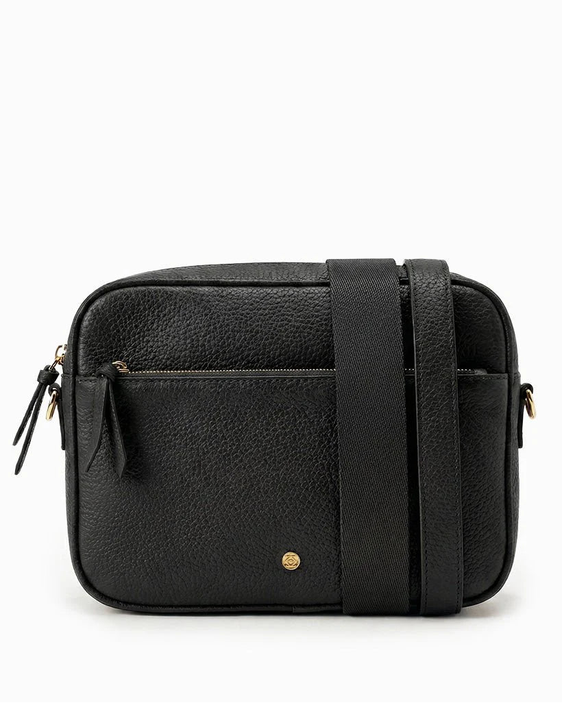 Leah Crossbody in Black by Zjoosh