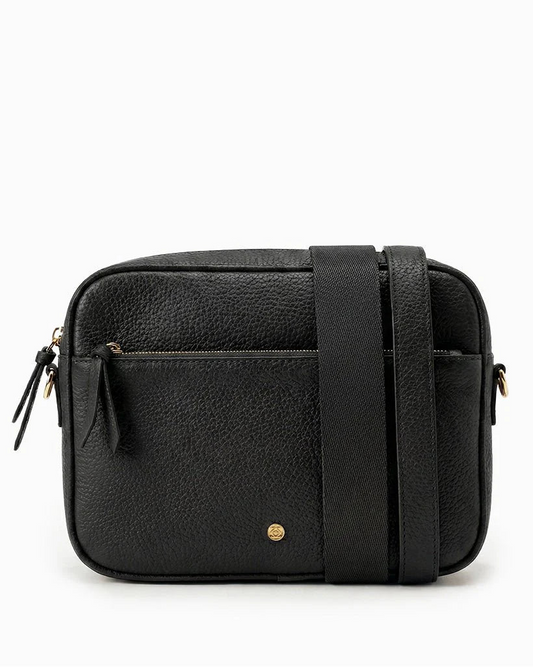 Leah Crossbody in Black by Zjoosh