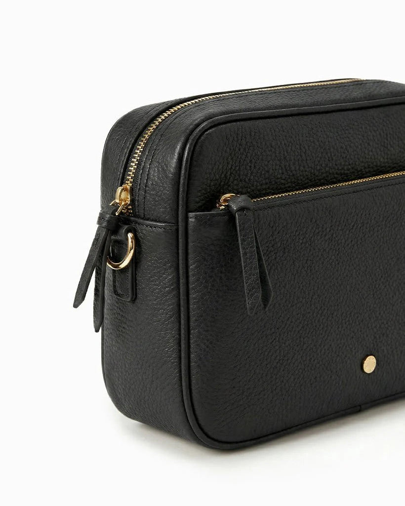 Leah Crossbody in Black by Zjoosh