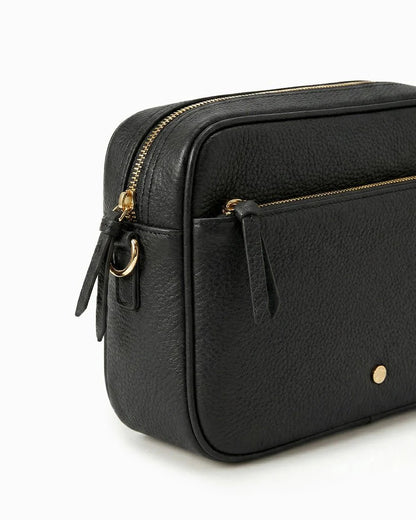 Leah Crossbody in Black by Zjoosh
