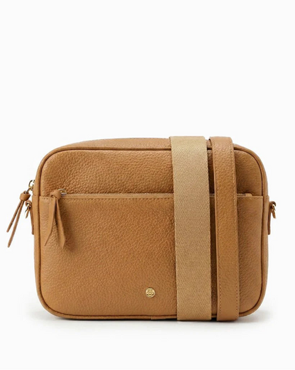 Leah Crossbody in Tan by Zjoosh