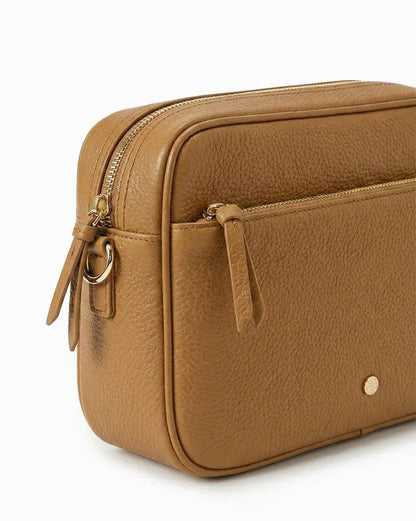 Leah Crossbody in Tan by Zjoosh