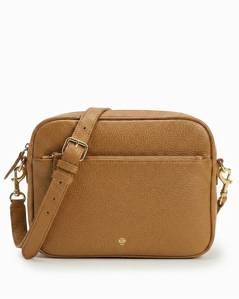 Leah Crossbody in Tan by Zjoosh