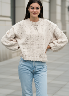 Jackie Cream Knit Jumper