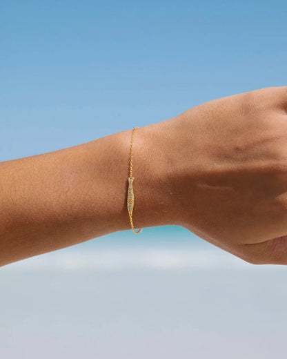 Sardine Bracelet 18k Gold