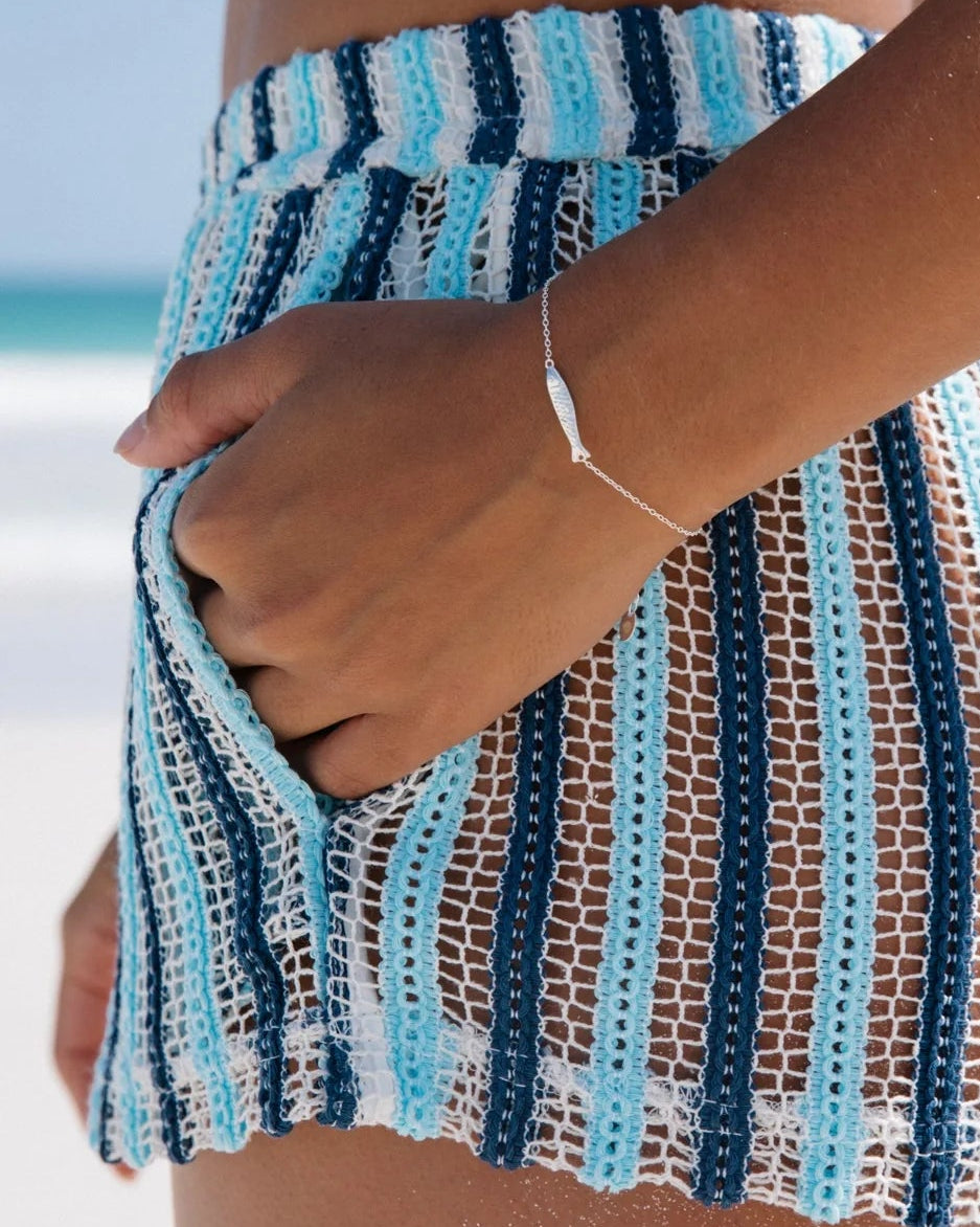 Sardine Bracelet Sterling Silver