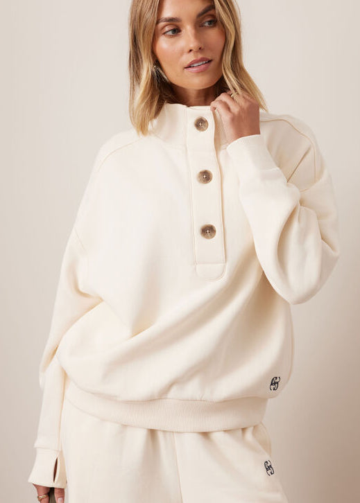 Marli Button Sweater by Ceres Life