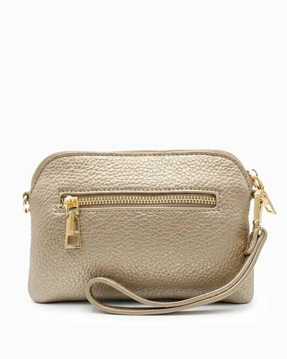 Missy Hugo Crossbody Bag in Gold by Zjoosh