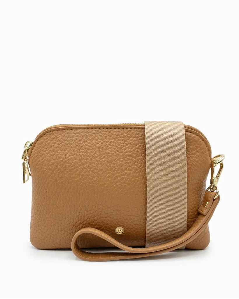 Missy Hugo Crossbody Bag in Tan by Zjoosh