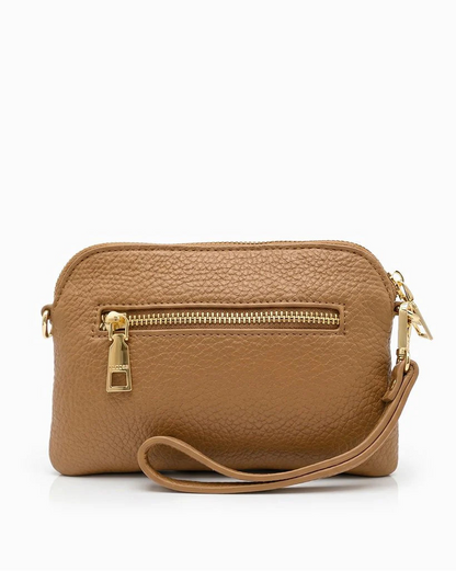 Missy Hugo Crossbody Bag in Tan by Zjoosh