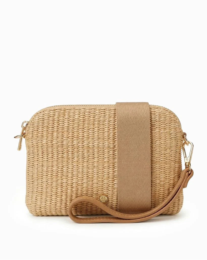 Missy Hugo Palma Crossbody Bag in Tan by Zjoosh