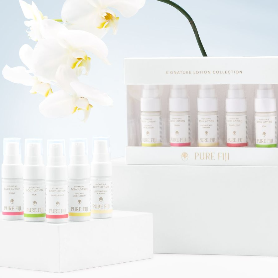pure fiji lotion collection set sold at loloma living a pure fiji stockist in queensland fast postage