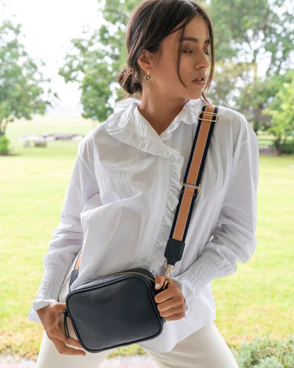 Ruby Sports Crossbody in Navy by Zjoosh