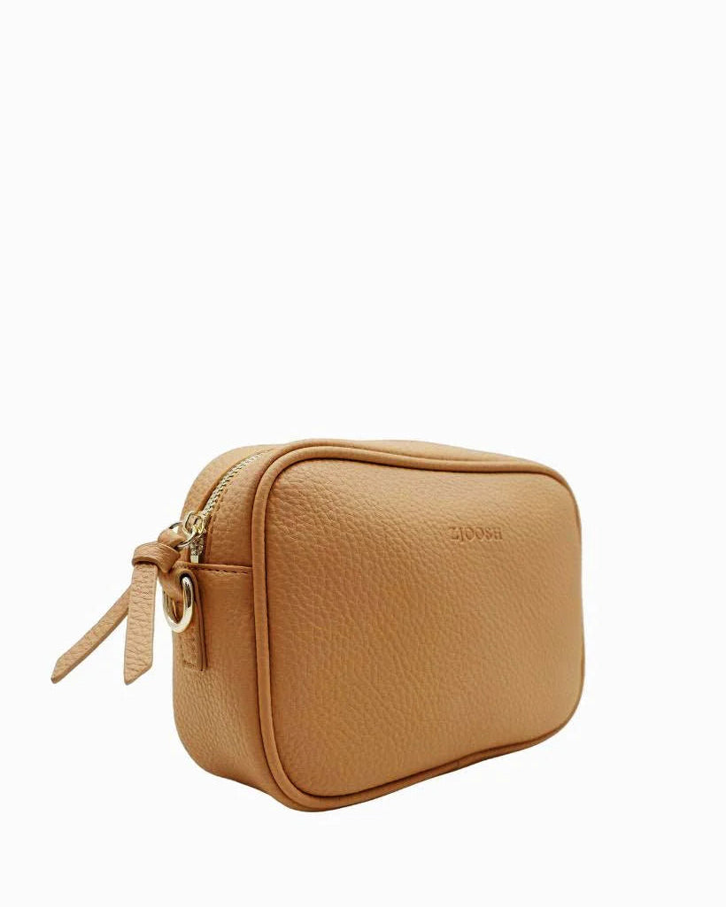 Ruby Sports Crossbody in Tan by Zjoosh