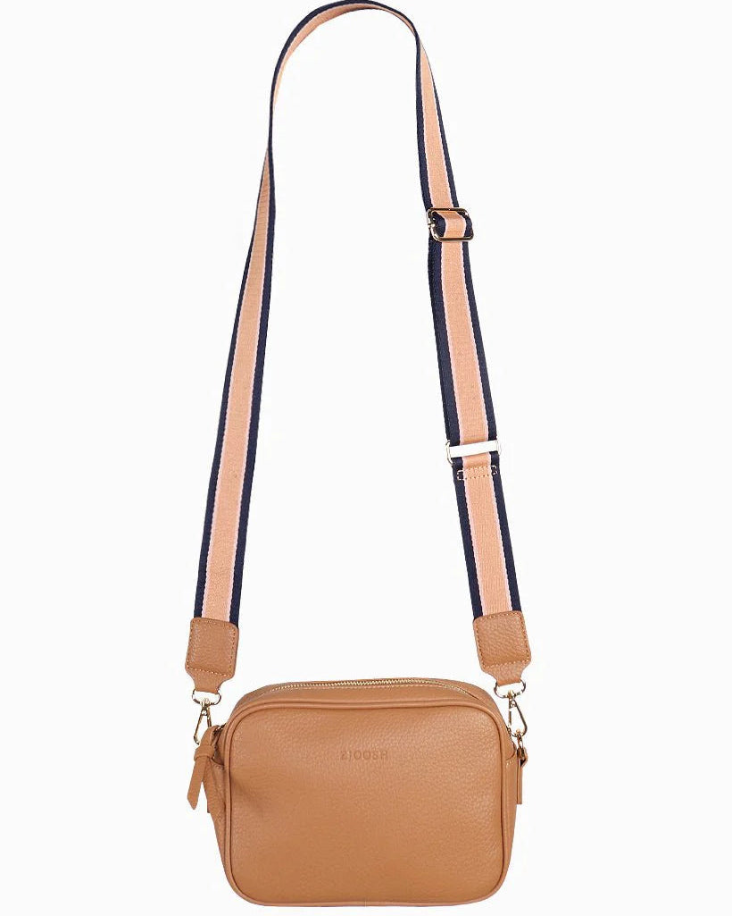 Ruby Sports Crossbody in Tan by Zjoosh