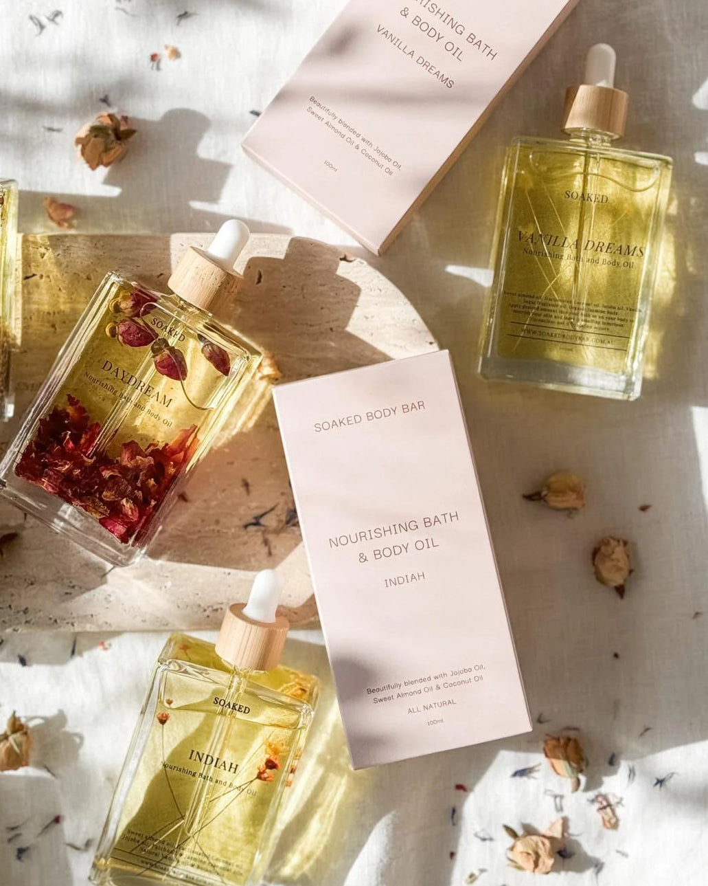 Luxe Floral Infused Body & Bath Oil 100ml